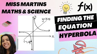 Hyperbola Finding the Equation Grade 10 Functions [upl. by Humo]