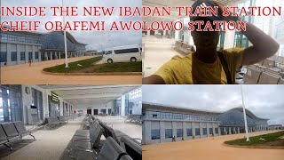 Inside the New Ibadan Train Station Terminal Lagos Ibadan Railway Project NIGERIA 2021 [upl. by Popper]