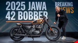 First Ride on the 2025 Jawa 42 Bobber  A Dream Machine jawa42bobber bobbermotorcycle [upl. by Mendel715]