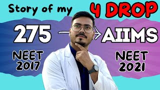 My neet journey  Dropper to Aiimsonian neet aiims [upl. by Acirret]