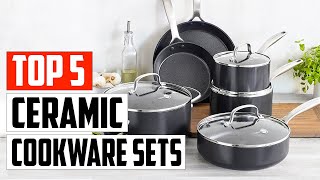 The 5 Best Ceramic Cookware Sets of 2023 [upl. by Elik]