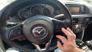 How to Enable or Disable Cruise Control in Mazda CX5 I  2011 – 2017 [upl. by Seitz]