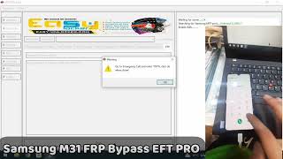 Samsung M31 FRP Bypass EFT PRO [upl. by Walling]