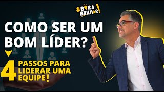 COMO SER BOM LÍDER  COMO LIDERAR A EQUIPE EM 4 SIMPLES PASSOS PALESTRA MOTIVACIONAL ANDRÉ ORTIZ [upl. by Ahsilat]