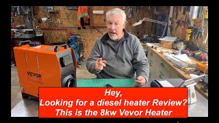 Vevor 8kw Diesel Heater Review [upl. by Airdnalahs]