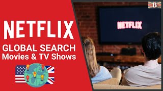 Netflix Global Search Tool Search Netflix by Location uNoGScom [upl. by Alaehs]