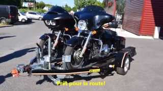 Remorque Porte Moto KXL DUPLEX Mil Remorques [upl. by Sidoney367]