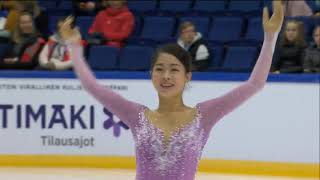 Yuhana Yokoi  2019 Finlandia Trophy FS [upl. by Cohlier181]