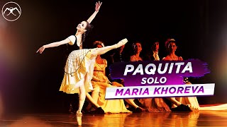 BALLET PAQUITA pas de trois SOLO Maria Khoreva [upl. by Ydniahs833]