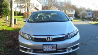 2012 Honda Civic EX Review [upl. by Giorgi]