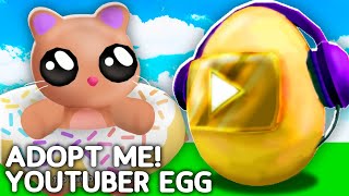 Adopt Me YouTuber Egg Update Custom Pets [upl. by Opportina340]