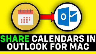 UPDATED 2024 How to Share Calendars in Outlook for Mac [upl. by Kcirttap351]