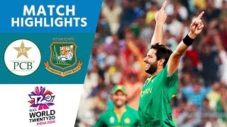 Afridi Stars in Comfortable Win  Pakistan vs Bangladesh  ICC Mens WT20 2016  Highlights [upl. by Aggi]