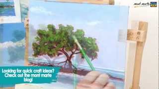 Art Lesson How to paint an impressionist beach [upl. by Astraea]