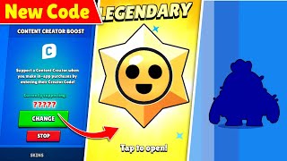 Most LUCKY Creator Code 🌟 Legendary Brawler ✓ Brawl Stars [upl. by Carlotta]