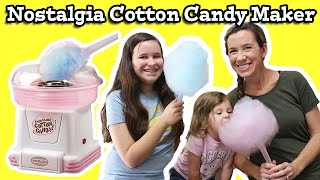 Nostalgia Hard Candy Cotton Candy Maker [upl. by Okeim]