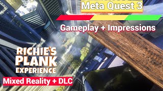 Richies Plank Experience New Mixed Reality  Canyon DLC On Meta Quest 3  Is It Worth Diving In [upl. by Alix]