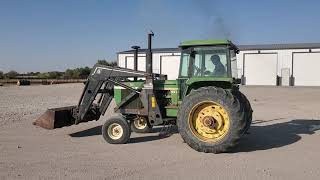 1973 John Deere 4430 Tractor w Farmhand 1140 Loader  For Sale  November 5 [upl. by Madea]