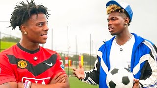 iShowSpeed vs Paul Pogba 1v1 Football [upl. by Lj]