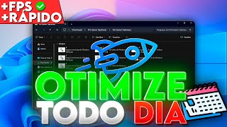 OTIMIZE SEU PC E TENHA MAIS FPS E MAIS DESEMPENHO otimização semanal [upl. by Lotsirhc]