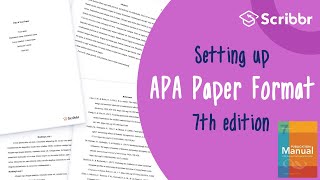 APA 7th Edition Set up an APA Format Paper in 6 Minutes  Scribbr 🎓 [upl. by Pollard]