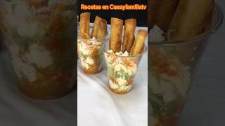 FLAUTAS AHOGADAS Rápidas y Fáciles COMIDA MEXICANA para Vender o para la Familia  YouTube Shorts [upl. by Leahcimaj]