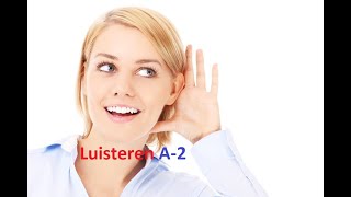 Luisteren examen A2 Oefenen 15 [upl. by Elehcir]