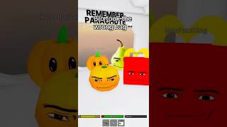 OMEGA SKYDIVING GONE WRONG😂💥🪂 roblox robloxmemes funny shorts meme robloxmeme viral coems [upl. by Nylazor]