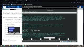 Práctica 9  Linux Hardening [upl. by Ycniuqed]