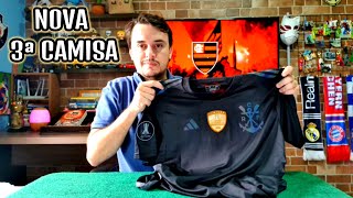 NOVA CAMISA DO FLAMENGO 20232024  UNBOXING E DETALHES [upl. by Suzette14]