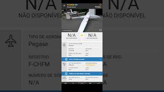 AVIÃO RARO NO FLIGHTRADAR24  PLANADOR SEM MOTOR [upl. by Baras166]