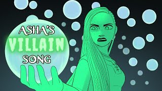 ASHAS VILLAIN SONG  Animatic  Wish cover by Lydia the Bard [upl. by Nayab]