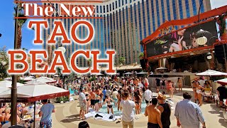 The New Tao Beach Pool Party Dayclub At Venetian Las Vegas [upl. by Cleopatra]