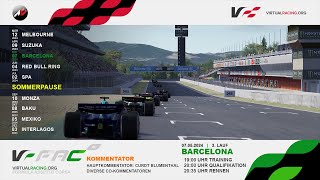 Assetto Corsa  FAC XI 2024  Lauf 3  Barcelona  virtualracingorg [upl. by Iene]