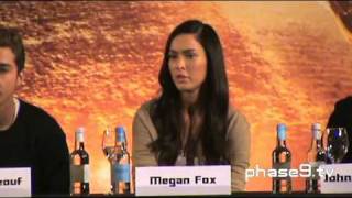 Transformers Revenge Of The Fallen  London Press Conference Part 4 of 6 [upl. by Adeys]