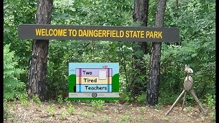 Daingerfield State Park in Daingerfield Texas on Lake Daingerfield in beautiful East Texas [upl. by Hniht]