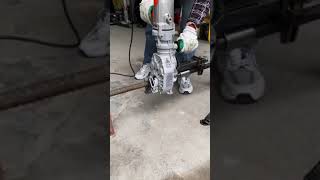 Rebar Connection machine using coupler [upl. by Odel]