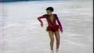 Chen Lu 陳露 CHN  1992 Albertville Ladies Free Skate [upl. by Eelak]