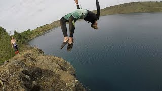 Waterswallows Quarry Cliff Jumping [upl. by Narine]