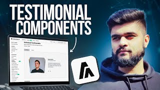 How to make this Testimonial Component with Aceternity UI  Manu Arora  TailwindCSS  Framer Motion [upl. by Redle297]