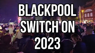 Blackpool Illuminations  Switch on 2023 edited version [upl. by Tacklind]