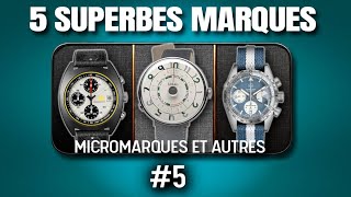 5 Micro Marques de Montres à Redécouvrir Maintenant [upl. by Tedder]