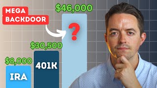 MEGA Backdoor Roth How To Invest 84500yr For TAXFREE Growth [upl. by Nivrem]