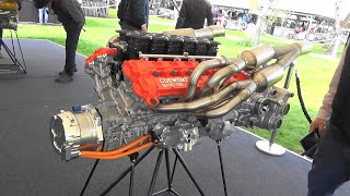 Cosworth GMA V12 Engine  79th Goodwood Members Meeting 2022 [upl. by Feenah711]