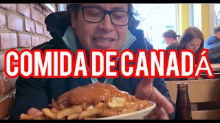 La comida mas POPULAR de Quebec CANADA [upl. by Aryad]