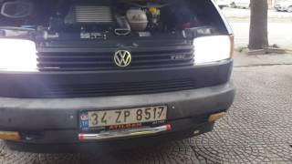 Volkswagen transporter h4 Led xenon yeni nesil [upl. by Broucek]