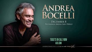 Andrea Bocelli at Pechanga Arena San Diego [upl. by Lira830]