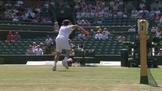 2013 Day 13 Highlights Hyeon Chung v Gianluigi Quinzi [upl. by Kciremed]