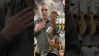 Ryan Shows Off Dowina Vintage Series Cabernet GAC Unboxing guitar acousticguitar handmade [upl. by Gilbertina348]