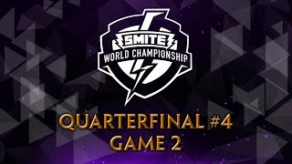 SMITE World Championship 2017  Quarterfinal 4 Game 2 [upl. by Nightingale]